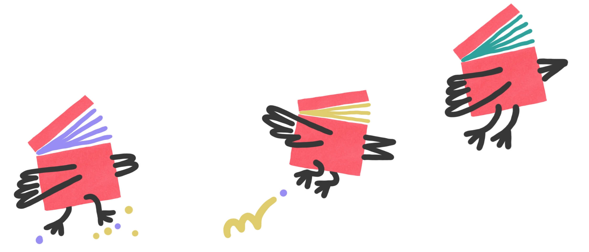 banner libri volanti